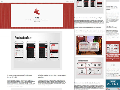 New responsive portfolio, page identity portfolio responsive tablet webdesign mobile website