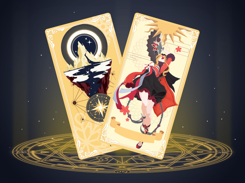 clow card by Snow7 for Blank Lab on Dribbble