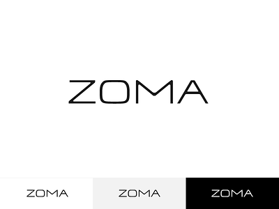 ZOMA – Logotype logo logotype minimalism type typography