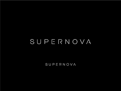 S U P E R N O V A branding identity logo mexico minimalism typography