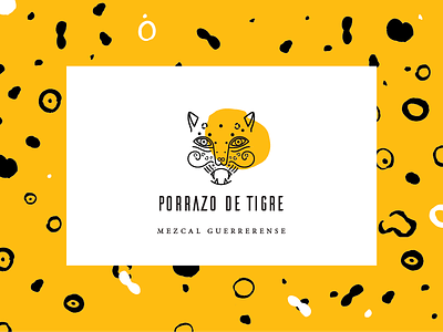 Porrazo de Tigre – Mezcal Guerrerense branding mexico mezcal texture tiger