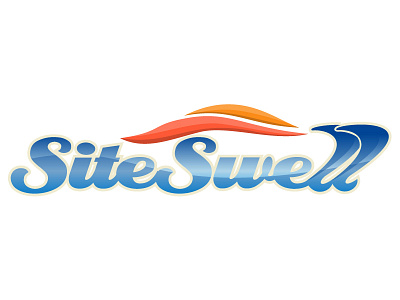 Site Swell agency logo seo vector