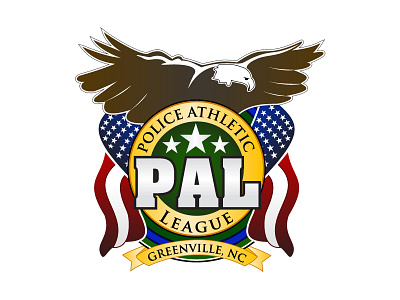 Greenville, NC Police Athletic League logo police athletic league vector
