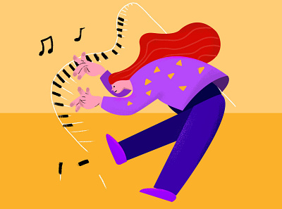 music illustration