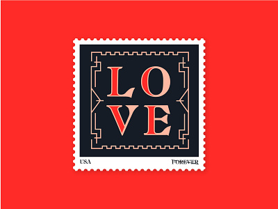 Valentine's Day Stamp