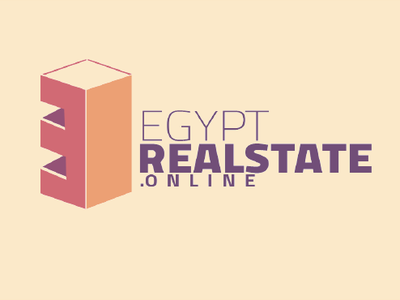 Egypt Real-estate online logo app branding design flat icon illustration lettering logo minimal modeling typography ui ux web website