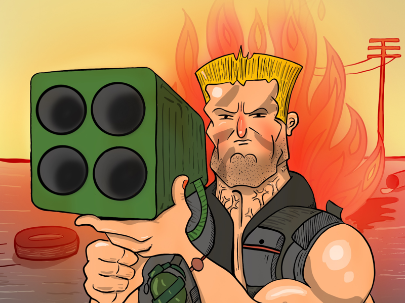 Creative Commando Commando by Islam Gawish on Dribbble
