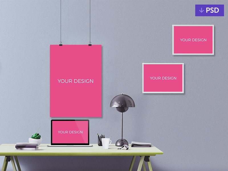 Free Mockup PSD interaciton webdesign design web psd mockup