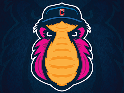 Cleveland Sliders baseball cleveland indians logo mascot mlb slider sports