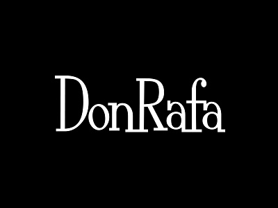 Don Rafa branding clean identity logo logotype