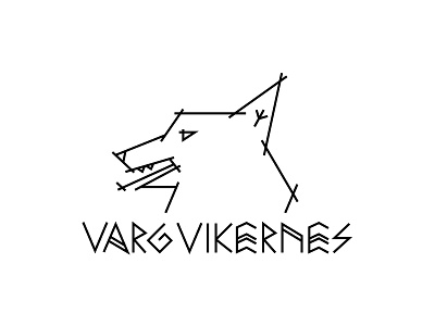 Varg Vikernes branding clean geometric identity logo logotype modern