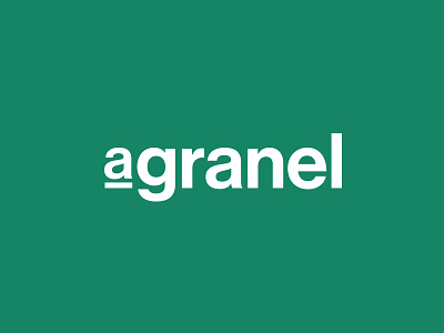 A Granel branding clean geometric identity logo logotype minimal modern