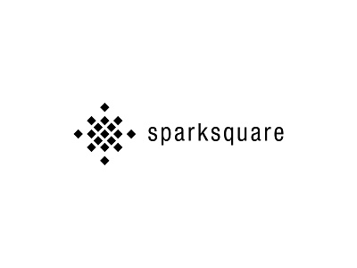 Sparksquare branding clean geometric identity logo logotype minimal modern