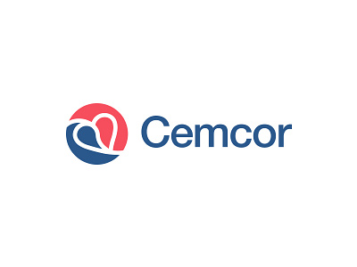 Cemcor branding clean geometric identity logo logotype minimal modern