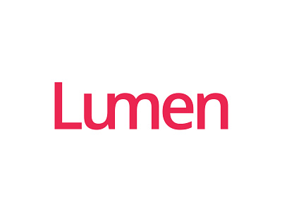 Lumen branding clean geometric identity logo logotype minimal modern