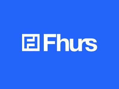 Fhurs branding clean geometric identity logo logotype minimal modern