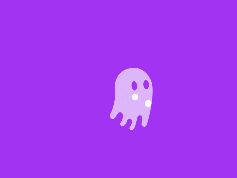 Just a Dancing Ghost after effecs animation flat design ghost motion motion graphics