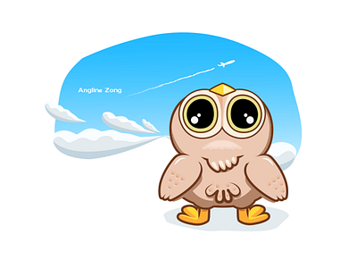 Little Owl design illustration ui