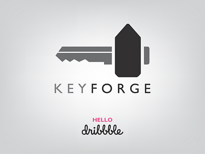 Logo_KeyForge debut first forge hello key logo lucerne rentals