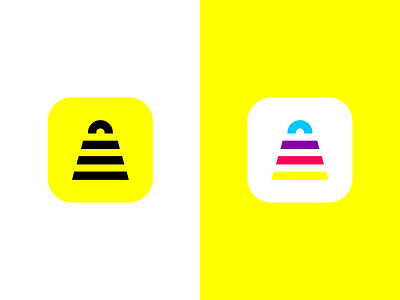 Shopping App Icon app icon beg brand identity branding branding design design designer india lalit logo logo designer print shop shopping