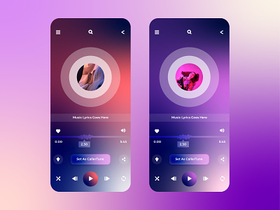 Music App UIX application dark design designer device india interface lalit light minimal mode music screen startup ui ux
