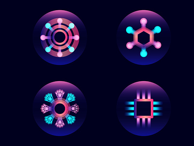 Illustrations amazing beautiful blockchain brand colorful data decentralized design designer future futuristic india intel security lalit logotype minimal morden nft polkadot vector