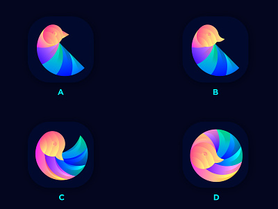 Bird App Icons app icon bird bird icon bird logo brand identity branding colors design logo design logo designer logoicon logos print