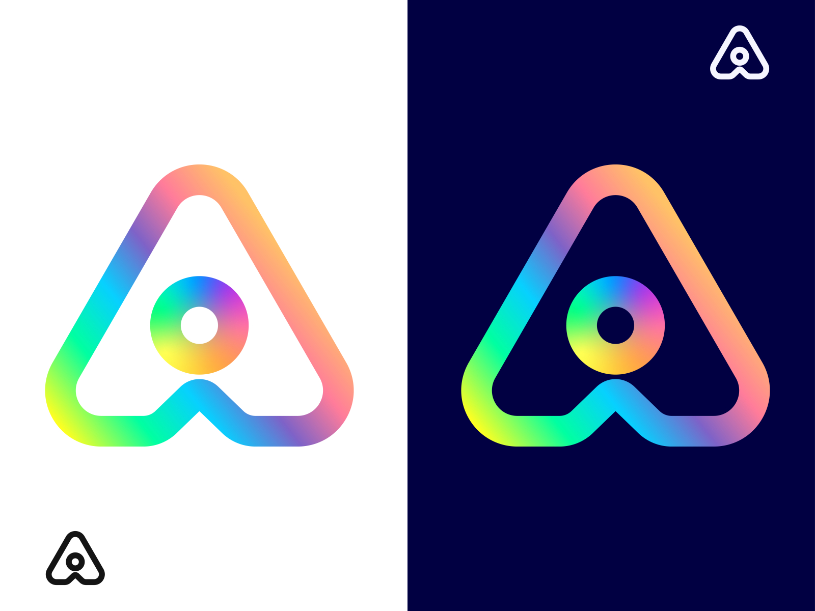 A + Yoga by Lalit - Logo Designer on Dribbble