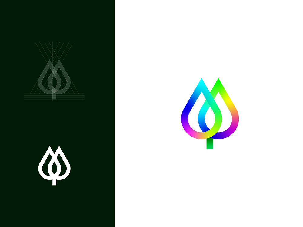 M + Tree by Lalit on Dribbble
