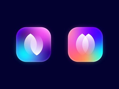 N or M + Leaf App Icos