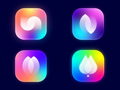 App Icons amazing app icon brand identity branding clean color creative design designer fresh india ios app icon lalit logo logo design logo designer print simple