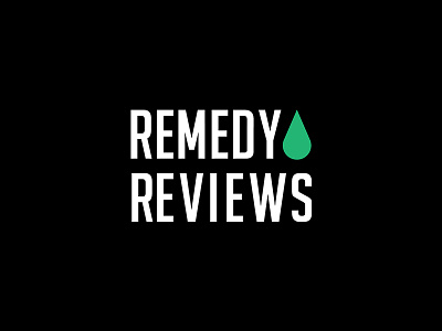 Remedy Reviews Logo branding identity logo