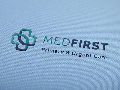 Med First Logo branding identity logo