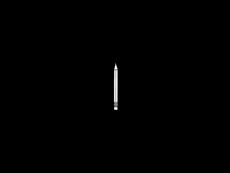 CRISP Logo Animation- Pencil after effects animation gif logo mograph motion