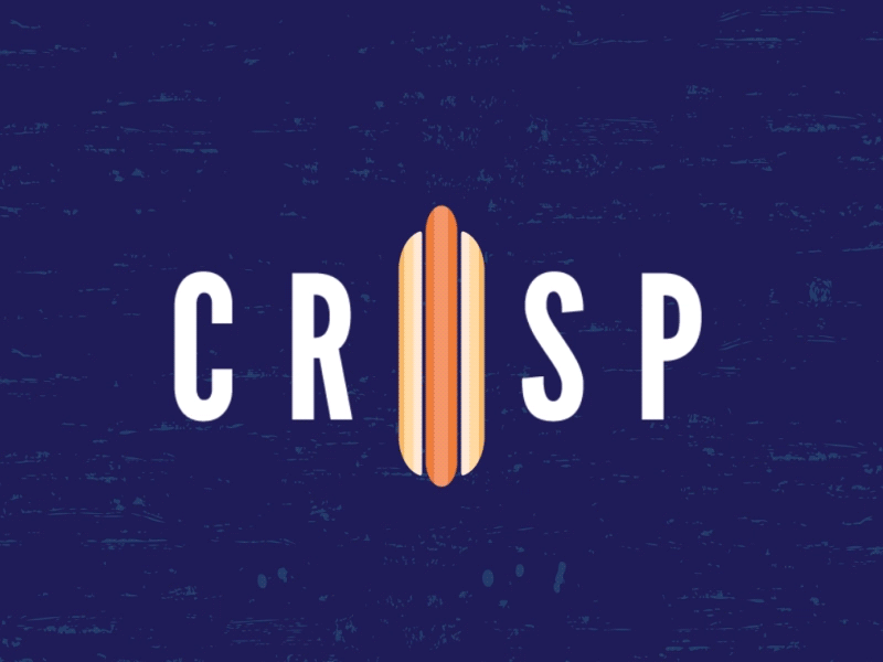 July 4- CRISP Logo animation branding identity illustration instagram logo mograph motion social