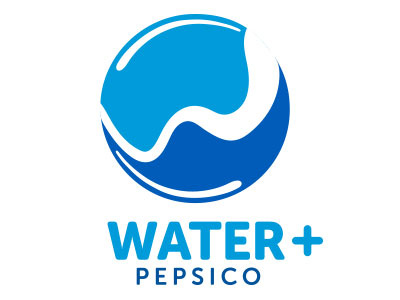 Water Plus concept branding design logo