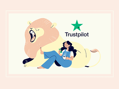 Trustpilot Illustrated Brand Identity