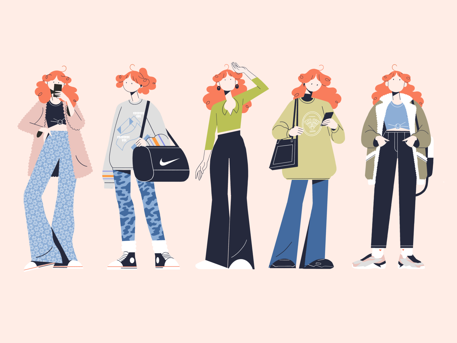 OOTD by Lydia Hill on Dribbble