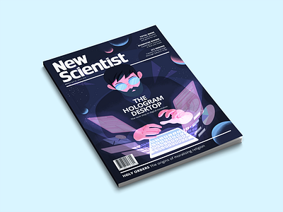 New Scientist Magazine Cover design digital illustration editorial illustration graphicdesign illustration illustration art illustrator magazine cover magazine design magazine layout new scientist vector