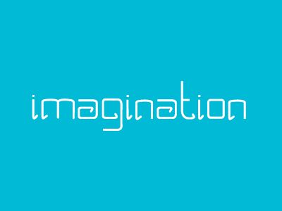 imagination futuristic hand lettering imagination typography