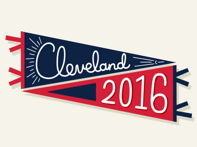Go Cleveland! baseball cleveland indians pennant sports world series