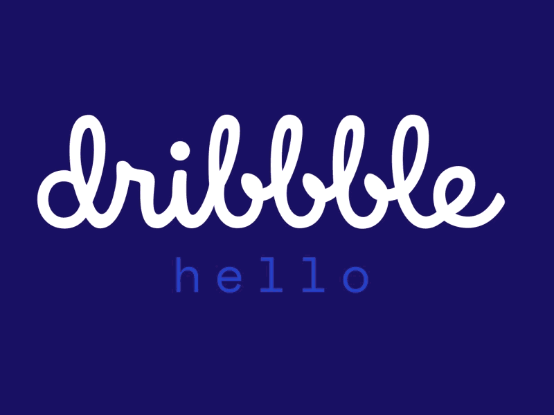 Hello Dribbble ! adrien barbosa animation character floss motion purple