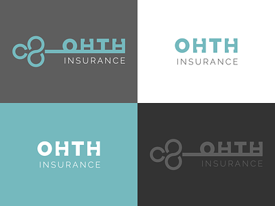 Unused Logo Concept | Ohth Insurance brand design branding cannabis insurance insurance company insurance logo key logo logo logo concept logo design oath unused concept