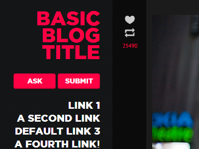 Basic Blog Theme