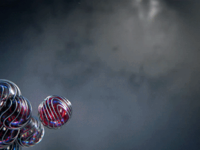 Caged 3d animation cgi marbles organic spheres vfx