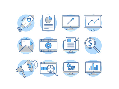 Digital Marketing Icons