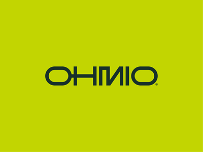 OHMIO ELECTRIC branding design energy graphic design lamp logo logotype ohm symbol typography
