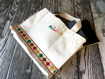 Rosita's Tote Bag logo mockup design visual identity