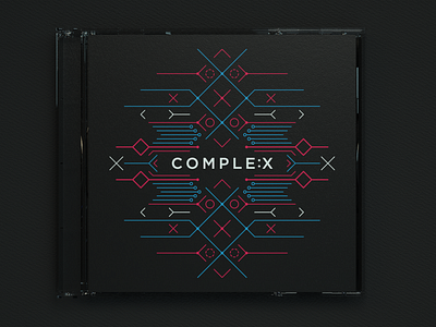 COMPLE:X Jacket Design cd design disc graphic music octane render package