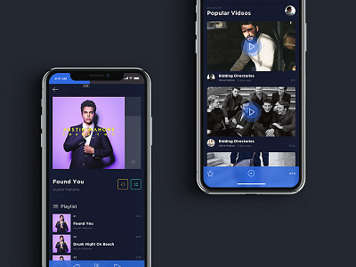 Noway Mutilmedia app design iphonex kit mobile noway template ui